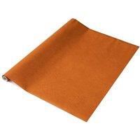 D-C-Fix Clay Self Adhesive Vinyl Wrap Film in Orange | Size: 675mm x 2000mm