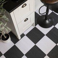 FloorPops Lawrence Classic Self Adhesive Vinyl Floor Tiles Pack of 10 (0.93sqm) | Size: 304.8mm x 304.8mm
