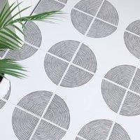 FloorPops Luminary Self Adhesive Vinyl Floor Tiles Pack of 10 (0.93sqm) in White | Size: 304.8mm x 304.8mm