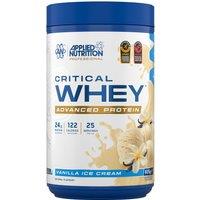 Applied Nutrition Critical Whey Protein Powder - Vanilla Ice Cream - 25 Servings