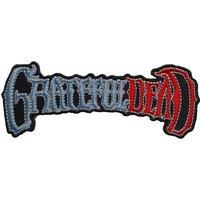 Grateful Dead Patch Band Logo new Official Black Woven Iron On 120 x 45mm