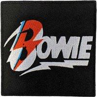 David Bowie Diamond Dogs Flash Woven Patch in Black