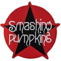 The Smashing Pumpkins Star Logo Woven Patch in Red