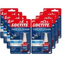 Loctite Medium Strength Easy to Use Threadlocker 'Transparent Adhesive' 5g 8pk in White