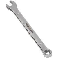 Loops Hardened Steel Combination Spanner - 6mm - Polished Chrome Vanadium Wrench in Metallics