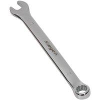 Loops Hardened Steel Combination Spanner - 7mm - Polished Chrome Vanadium Wrench in Metallics