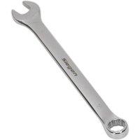 Loops Hardened Steel Combination Spanner - 9mm - Polished Chrome Vanadium Wrench in Metallics