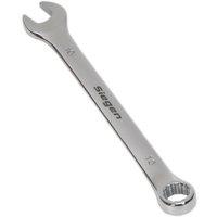 Loops Hardened Steel Combination Spanner - 10mm - Polished Chrome Vanadium Wrench in Metallics