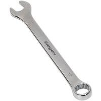 Loops Hardened Steel Combination Spanner - 17mm - Polished Chrome Vanadium Wrench in Metallics