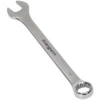 Loops Hardened Steel Combination Spanner - 19mm - Polished Chrome Vanadium Wrench in Metallics