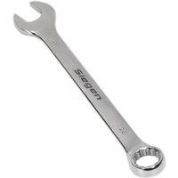 Loops Hardened Steel Combination Spanner - 23mm - Polished Chrome Vanadium Wrench in Metallics