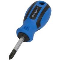 Loops Phillips 2 x 38mm Screwdriver with Soft Grip Handle - Chrome Vanadium Shaft