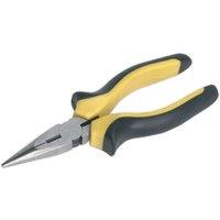 Loops 150mm Long Nose Pliers - Comfort Grip - Corrosion Resistant - Hardened Steel in Metallics