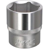 Loops 21mm Forged Steel Drive Socket - 3/8" Square Drive - Chrome Vanadium Socket in Metallics