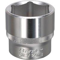 Loops 24mm Forged Steel Drive Socket - 3/8" Square Drive - Chrome Vanadium Socket in Metallics