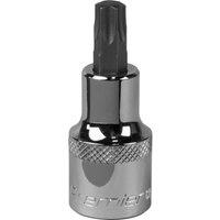 Loops T47 TRX Star Socket Bit - 1/2" Square Drive - PREMIUM S2 Steel Head Knurled Grip in Metallics
