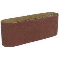 Loops PREMIUM 100mm x 610mm Sanding Belt - 80 Grit Aluminium Oxide Cloth Backed Loop