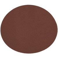 Loops 305mm Hook & Loop Sanding Disc - 80 Grit - Aluminium Oxide Round Grinding Sheet