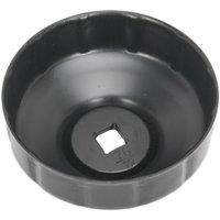 Loops 76mm Oil Filter Cap Wrench - 12 Flutes - 3/8" Sq Drive - Low Profile Design