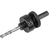 Loops Hole Saw Hex Mandrel Bit - 32mm to 152mm Diameter - Holesaw Drill Arbor in Metallics