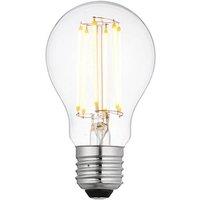 Loops LED Filament Lamp Bulb Dimmable 6W E27 GLS LED Clear Glass 2700k Warm White