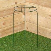 Samuel Alexander Tom Chambers Urban Dark Green Metal Herbaceous Garden Plant Support Grow Through Medium 50cm x 30cm | Size: 50 cm x 30 cm