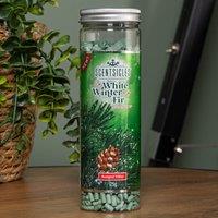 Samuel Alexander 125g White Winter Fir Scentsicles Scentfetti Christmas Decoration in Orange