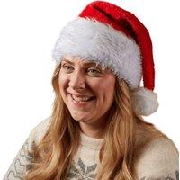 Samuel Alexander Red & White Soft Traditional Christmas Santa Hat