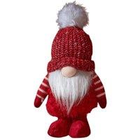 Samuel Alexander 30cm Red Gonk with Bobbly Hat Christmas Decoration