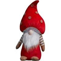 Samuel Alexander 60cm Red Soft Festive Funghi Trumpet Mushroom Gonk Decoration