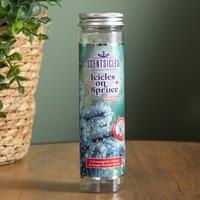 Samuel Alexander Icicles on Spruce Scented Christmas Scentsicles with 6 Hanging Hooks in Green