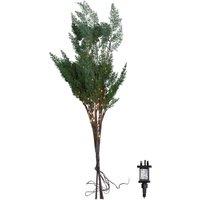 Samuel Alexander 90cm Set of 3 Christmas Fir Twig with 90 Warm White LEDs (Twigs only) in Green