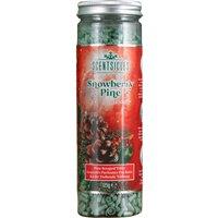 Samuel Alexander 125g Snowberry Pine Cones Scentsicles Scentfetti Christmas Decoration in Green
