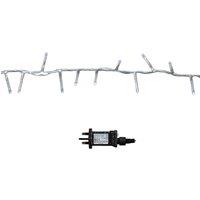 Samuel Alexander 18.7m LED TreeBrights String Lights with Timer in White on Clear Cable
