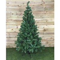 Samuel Alexander 5ft (1.5m) Imperial Pine Christmas Tree With 340 Tips & Metal Stand in Green
