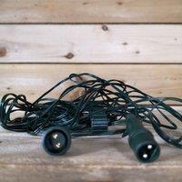 Samuel Alexander 10m Low Voltage Extension Cable Lead for Christmas String Lights in Green