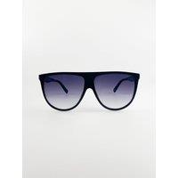 SVNX Black Oversized Sunglasses with Black Ombre Lenses