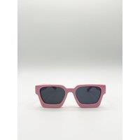 SVNX Square Retro Pink Sunglasses