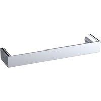 Balterley Square D Shape Furniture Handle 102 x 96 mm - Chrome in Silver