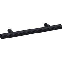Balterley Textured Knurled Bar Furniture Handle 12 x 96 mm - Matt Black
