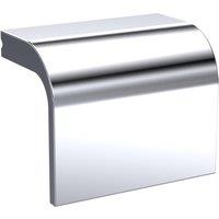 Balterley Finger Pull Furniture Handle 40 x 32 mm - Chrome in Silver