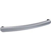 Balterley Curve Rounded D Shape Furniture Handle 19 x 192 mm - Satin Nickel in Silver