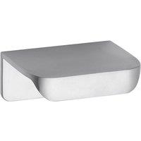 Balterley Finger Pull Furniture Handle 50 x 30 mm - Brushed Brass in Silver
