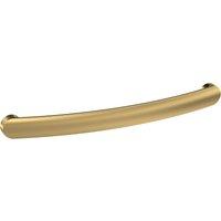 Balterley Curve Rounded D Shape Furniture Handle 19 x 192 mm - Brushed Brass in Metallics