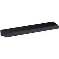 Balterley Finger Pull Furniture Handle 150 x 96 mm - Matt Black