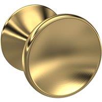 Balterley Indented Knob Furniture Handle 30 mm - Brushed Brass in Metallics