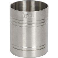 Rink Drink Stainless Steel Thimble Measure - 35ml in Silver