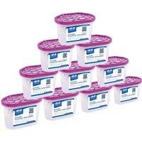 Harbour Housewares 10x Interior Dehumidifiers - 500ml - Lavender - Home Moisture Absorber Trap in Purple
