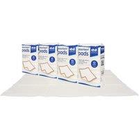 Harbour Housewares Extra Large Disposable Incontinence Bed Pads - 60cm x 89cm - 40x Waterproof Absorbent Mattress Wetting Protector Sheets