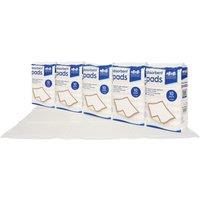 Harbour Housewares Extra Large Disposable Incontinence Bed Pads - 60cm x 89cm - 50x Waterproof Absorbent Mattress Wetting Protector Sheets